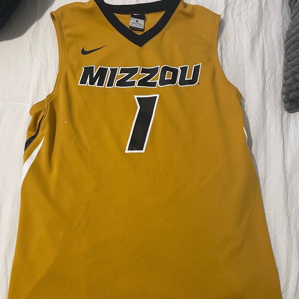 Mizzou, University if Missouri, basketball jersey. Good condition.